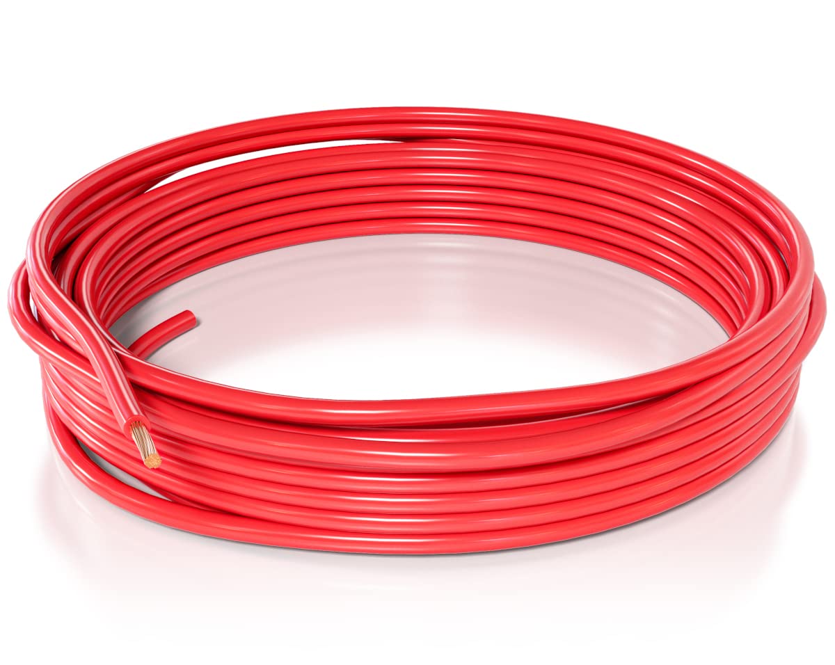 Aderleitung 10mm² H07V-K YF rot