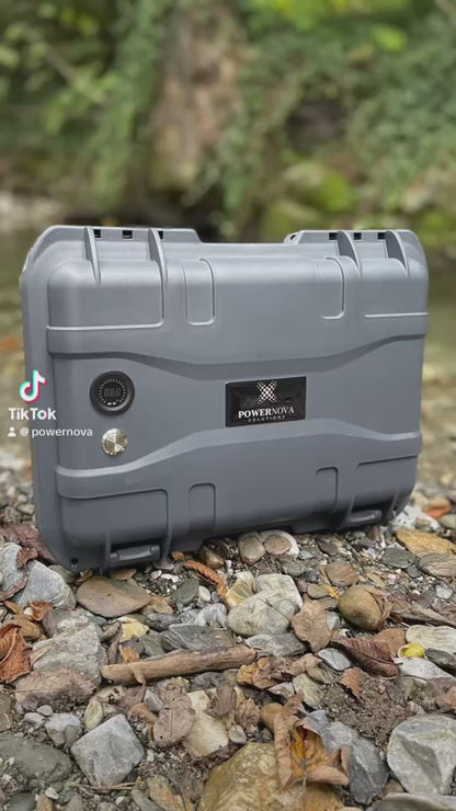 PowerNova OutdoorCube PN.12/100Ah, Outdoor-Batteriekoffer